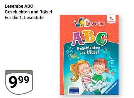 Leserabe ABC Geschichten und Rätsel Für die 1. Lesestufe
