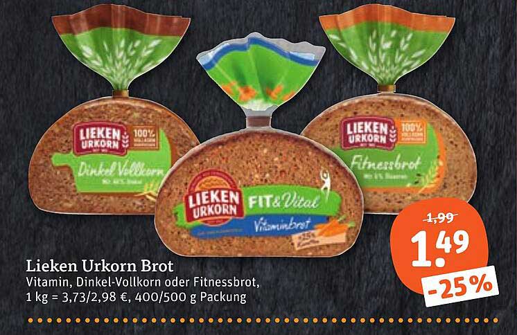 Lieken Urkorn Brot