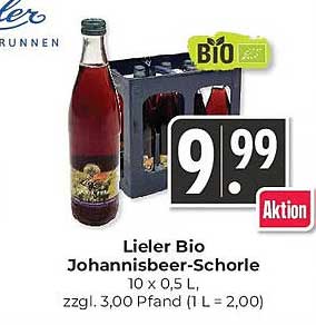 Lieler Bio Johannisbeer-Schorle