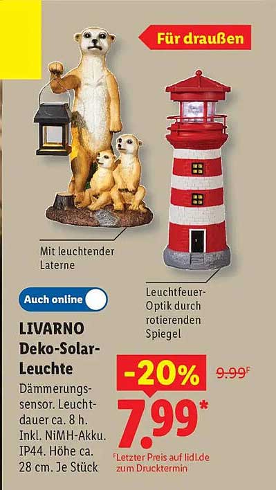 LIVARNO Deko-Solar-Leuchte