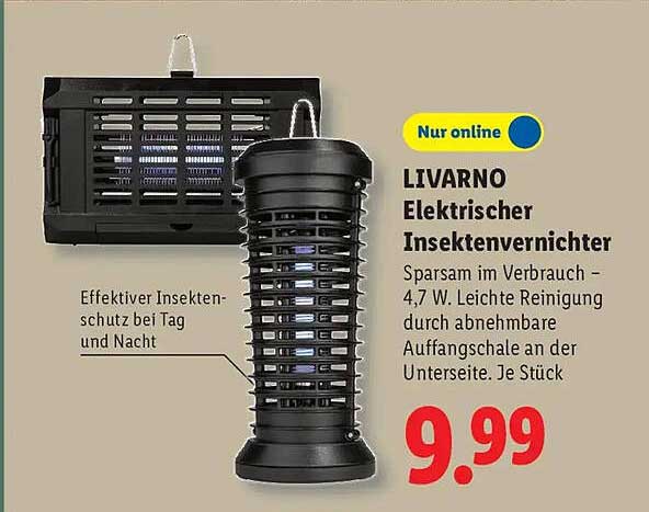 LIVARNO Elektrischer Insektenvernichter