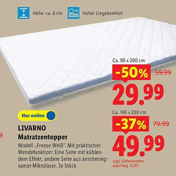 LIVARNO Matratzentopper