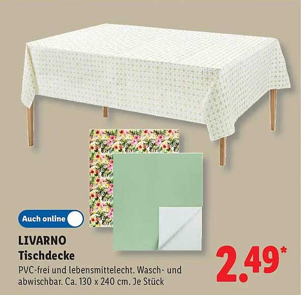 LIVARNO Tischdecke