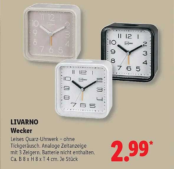 LIVARNO Wecker