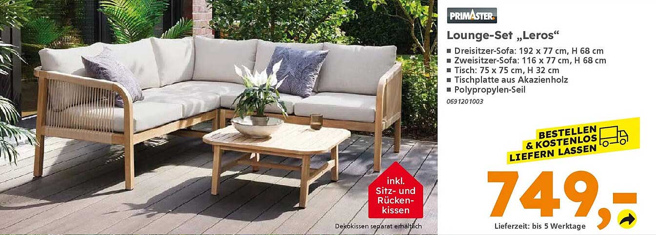 Lounge-Set „Leros“