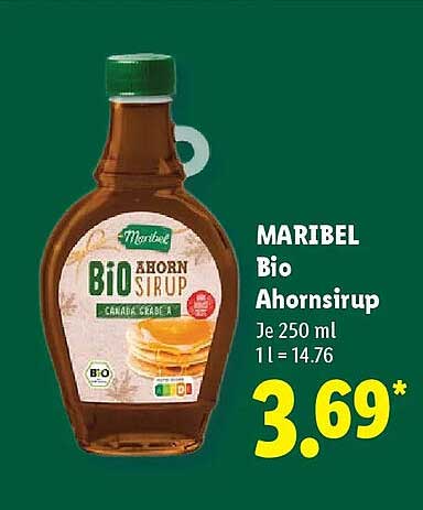 MARIBEL Bio Ahornsirup