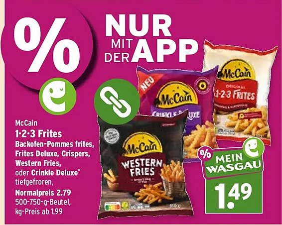 McCain 1·2·3 Frites