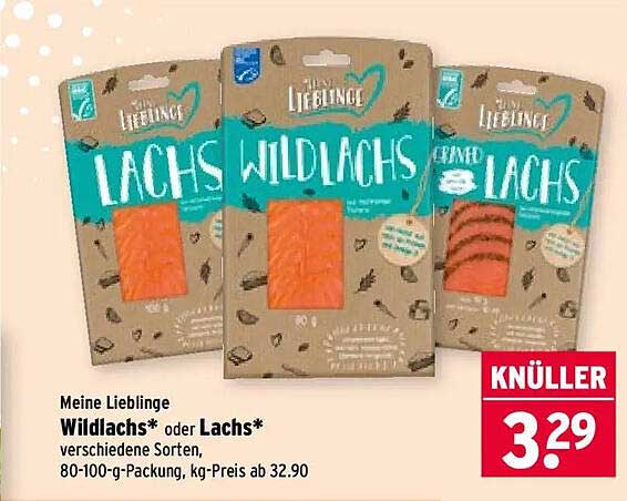 Meine Lieblinge Wildlachs* oder Lachs*
