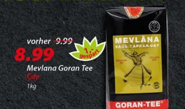 Mevlana Goran Tee Çay 1kg