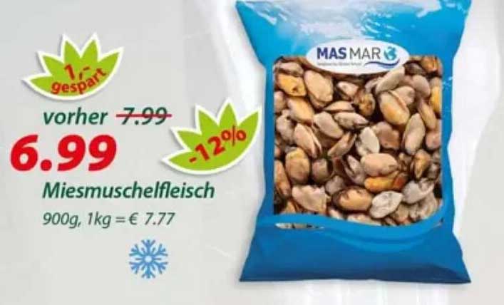Miesmuschelfleisch
