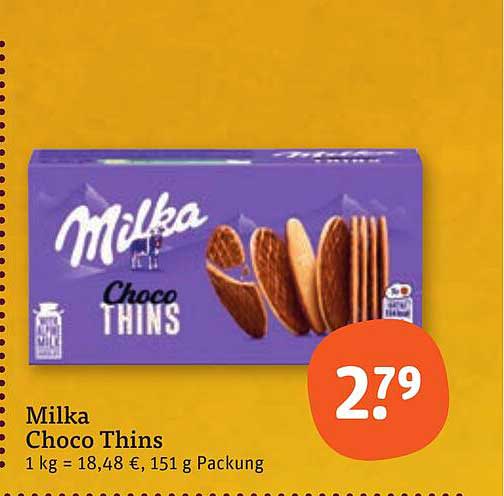Milka Choco Thins