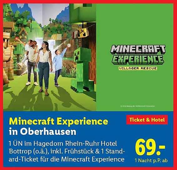 Minecraft Experience in Oberhausen