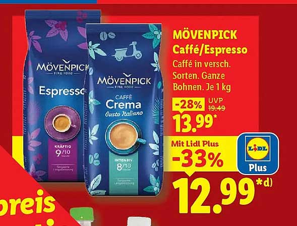 MÖVENPICK Caffè/Espresso