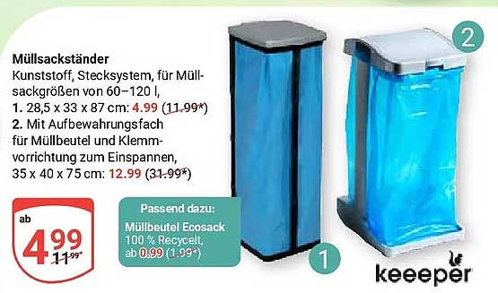 Müllsackständer