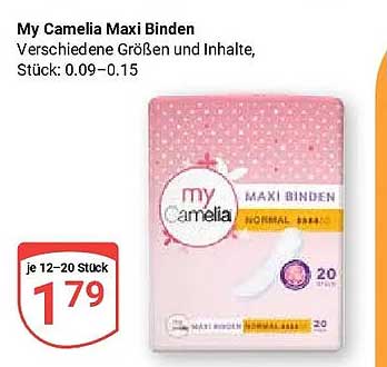 My Camelia Maxi Binden