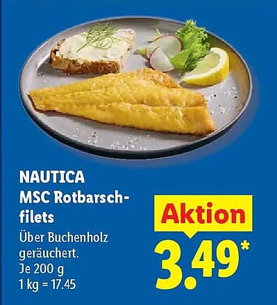NAUTICA MSC Rotbarsch-filets