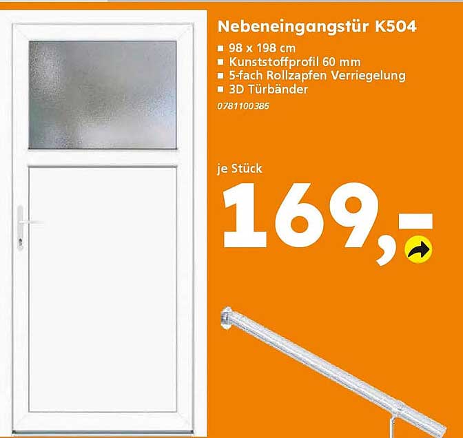 Nebeneingangstür K504