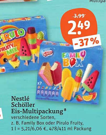 Nestlé Schöller Eis-Multipackung