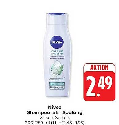 Nivea Shampoo oder Spülung