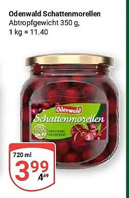 Odenwald Schattenmorellen
