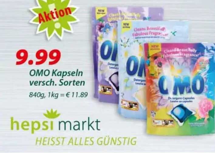 OMO Kapseln versch. Sorten