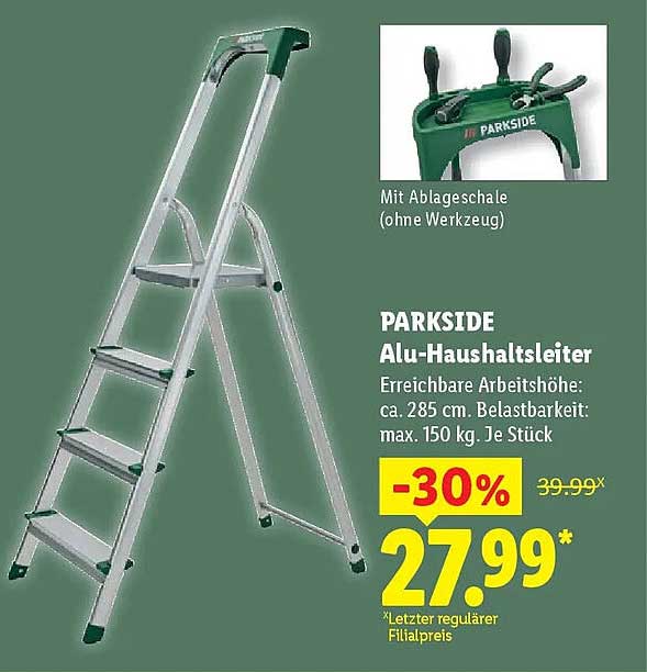 PARKSIDE Alu-Haushaltsleiter