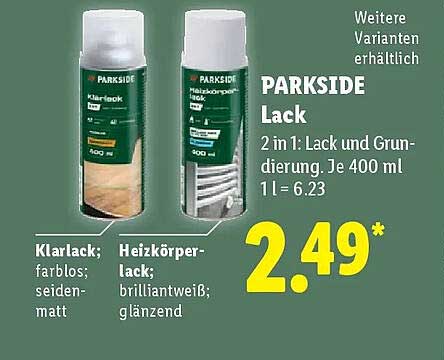 PARKSIDE Lack