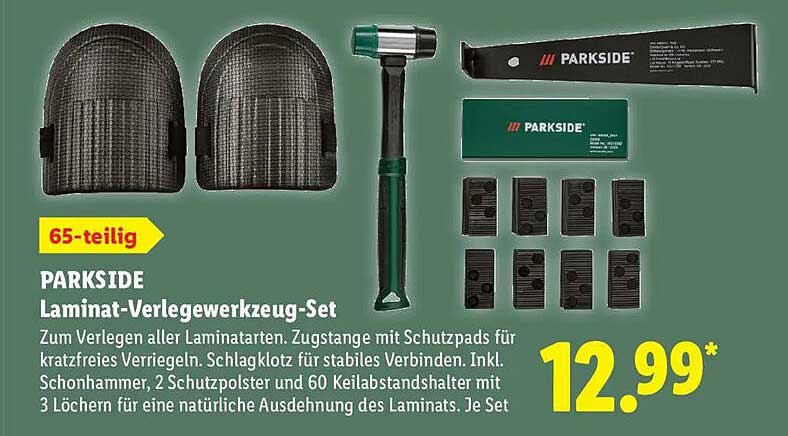 PARKSIDE Laminat-Verlegewerkzeug-Set