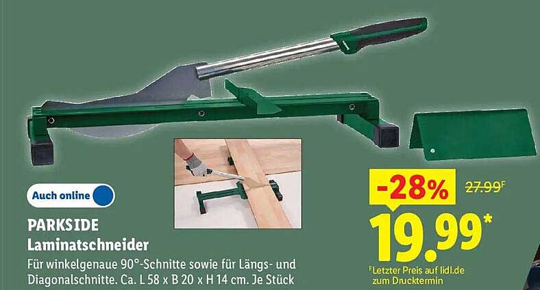 PARKSIDE Laminatschneider