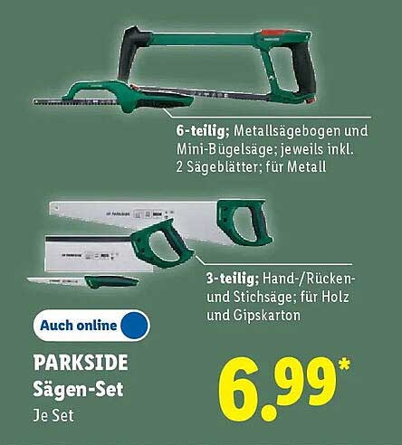 PARKSIDE Sägen-Set