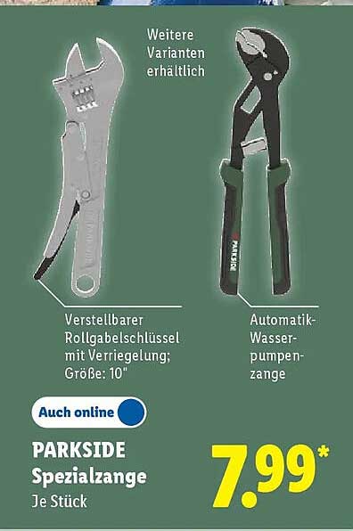 PARKSIDE Spezialzange