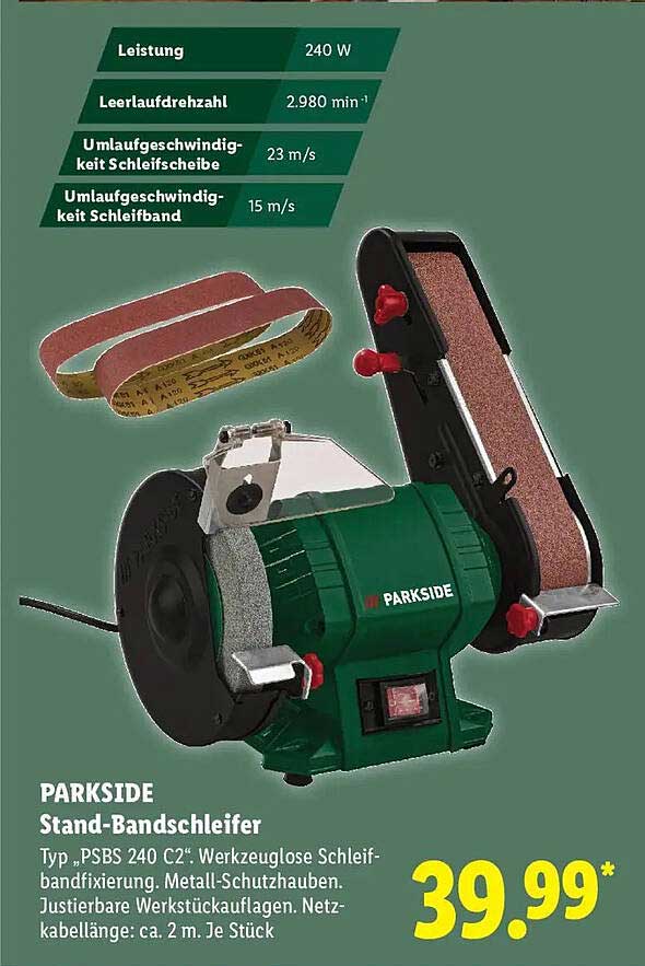 PARKSIDE Stand-Bandschleifer