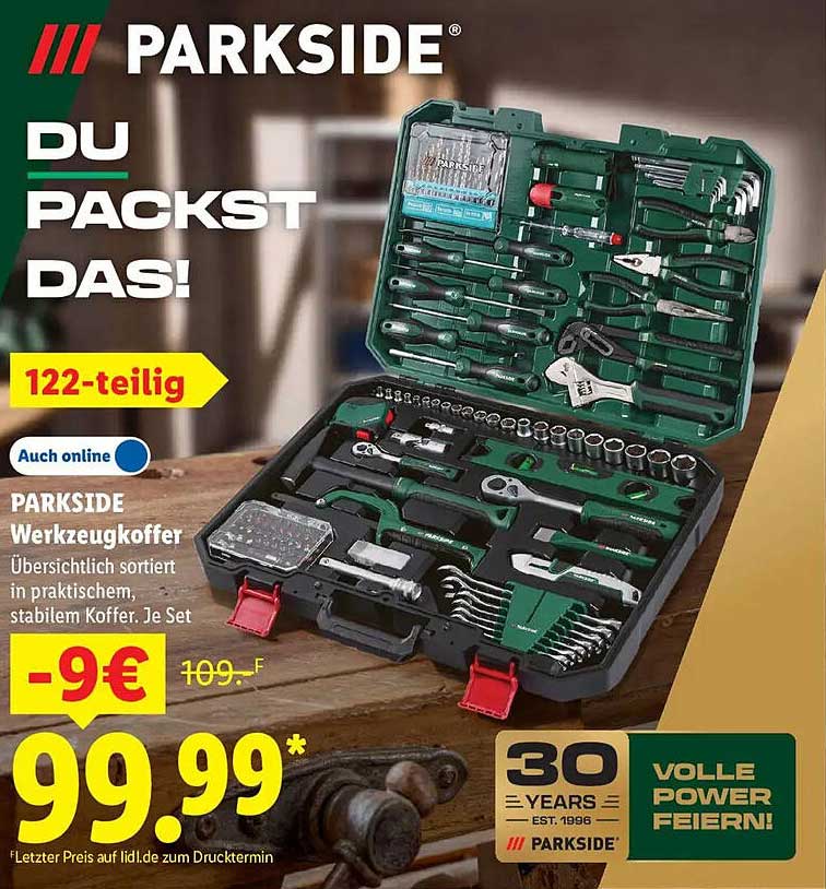 PARKSIDE Werkzeugkoffer