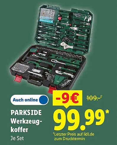 PARKSIDE Werkzeugkoffer