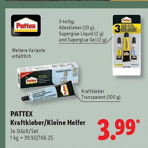 PATTEX Kraftkleber/Kleine Helfer