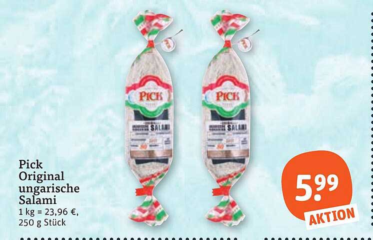 Pick Original ungarische Salami
