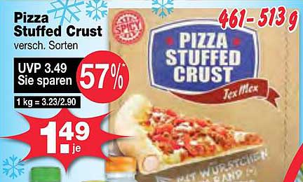 Pizza Stuffed Crust versch. Sorten