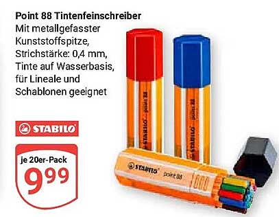 Point 88 Tintenfeinschreiber