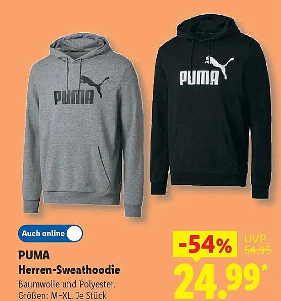 PUMA Herren-Sweathoodie