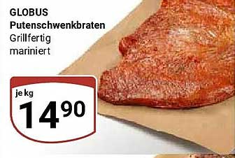 Putenschwenkbraten Grillfertig mariniert