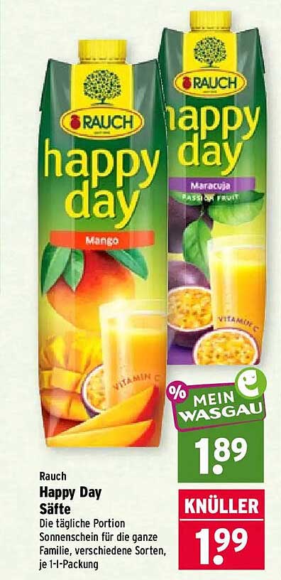 Rauch Happy Day Säfte