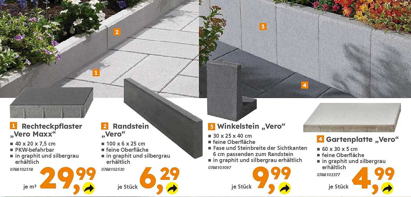 Rechteckpflaster „Vero Max“