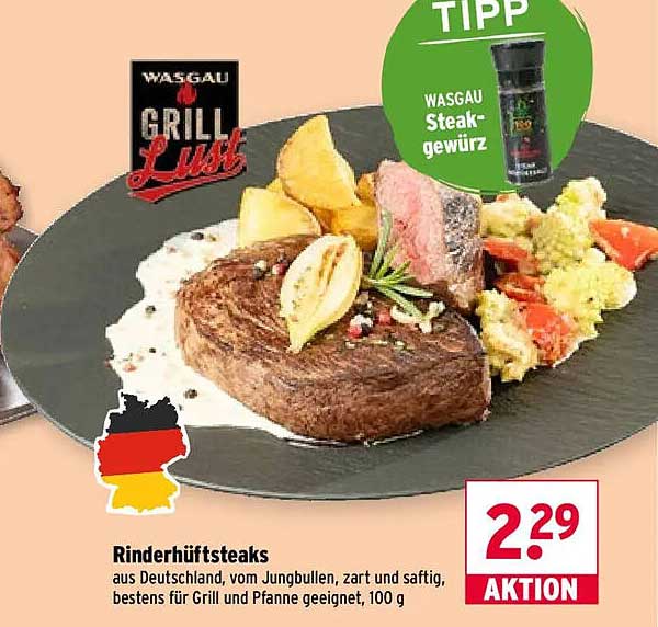 Rinderhüftsteaks