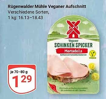 Rügenwalder Mühle Veganer Aufschnitt