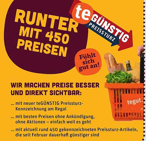 RUNTER MIT 450 PREISEN