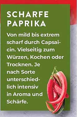 SCHARFE PAPRIKA