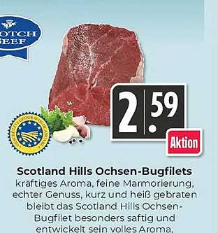 Scotland Hills Ochsen-Bugfilets