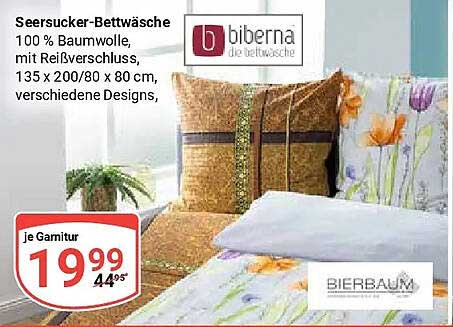 Seersucker-Bettwäsche