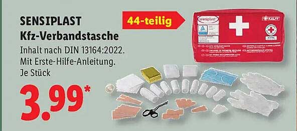 SENSIPLAST Kfz-Verbandstasche