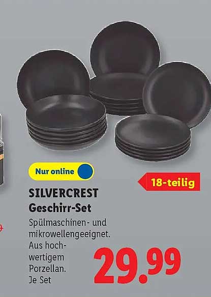 SILVERCREST Geschirr-Set